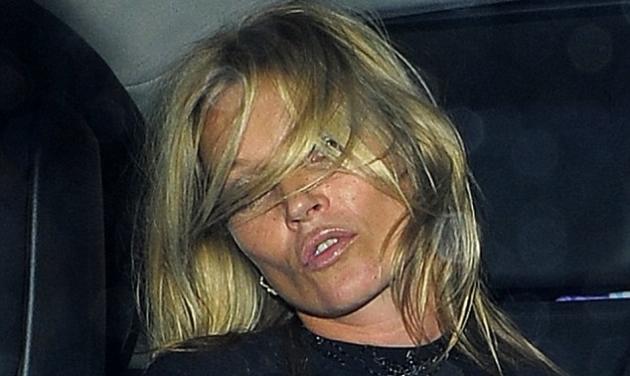 Kate Moss: Οι παπαράτσι την τσάκωσαν εξουθενωμένη μετά από ολονύχτια διασκέδαση! Φωτό