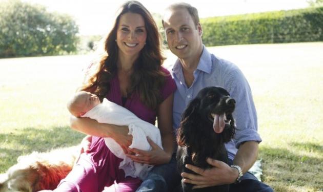 Οι πρώτες επίσημες φωτογραφίες του νεογέννητου πρίγκιπα George!