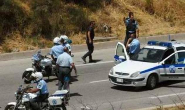 Άγρια καταδίωξη με πυροβολισμούς εναντίον των αστυνομικών στην Εθνική οδό