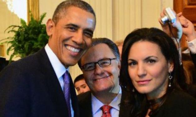 Η… selfie της Όλγας Κεφαλογιάννη με τον Μπαράκ Ομπάμα