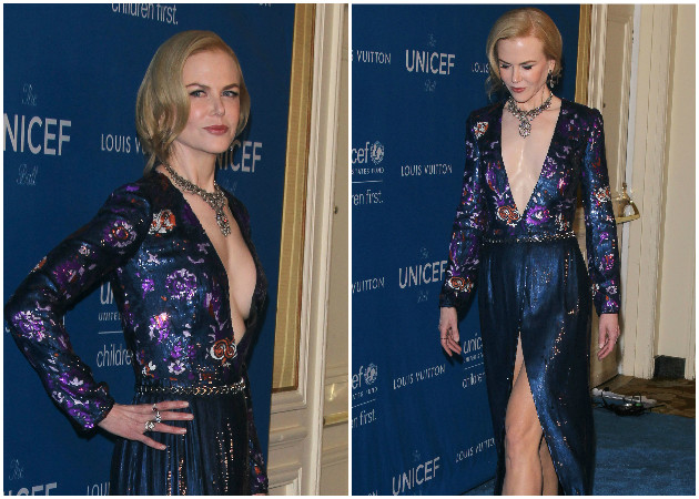 Nicole Kidman: Το βαθύ ντεκολτέ και το σκίσιμο στο φόρεμα που άναψαν φωτιές! Φωτογραφίες