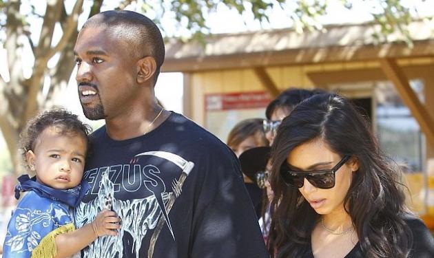 Kim Kardashian: Έριξε η κόρη της το κινητό του Kanye West στην τουαλέτα!