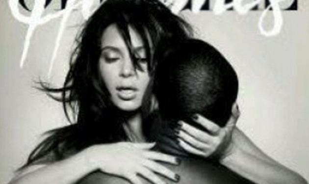 Kim Kardashian – Kanye West: Γυμνή φωτογράφηση για το εξώφυλλο γνωστού περιοδικού