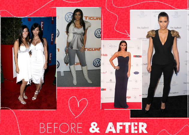 Η στιλιστική εξέλιξη της Kim Kardashian!