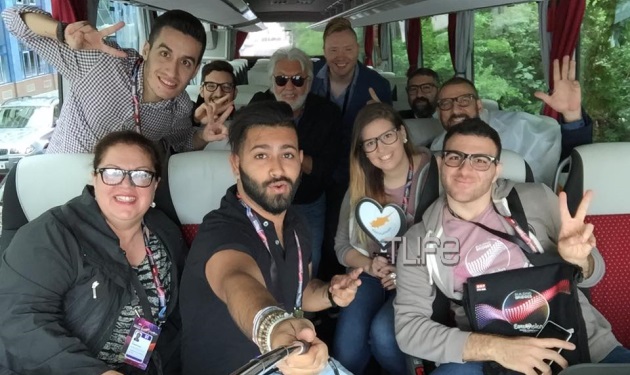 Eurovision 2015: Το TLIFE συνάντησε την κυπριακή αποστολή στη Βιέννη! Φωτογραφίες