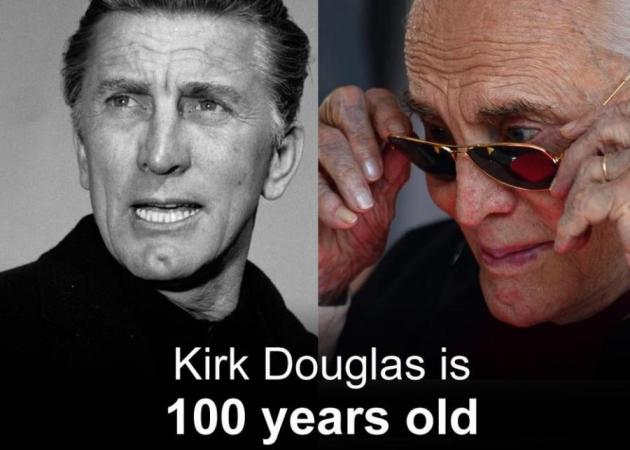 Kirk Douglas: Σήμερα γίνεται 100 ετών!