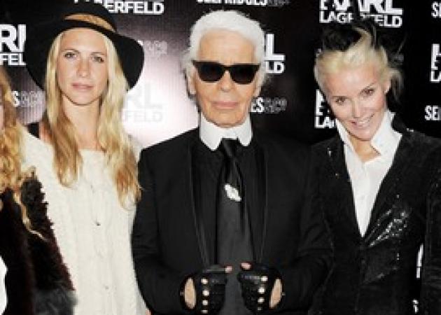 O Karl Lagerfeld στο Λονδίνο!