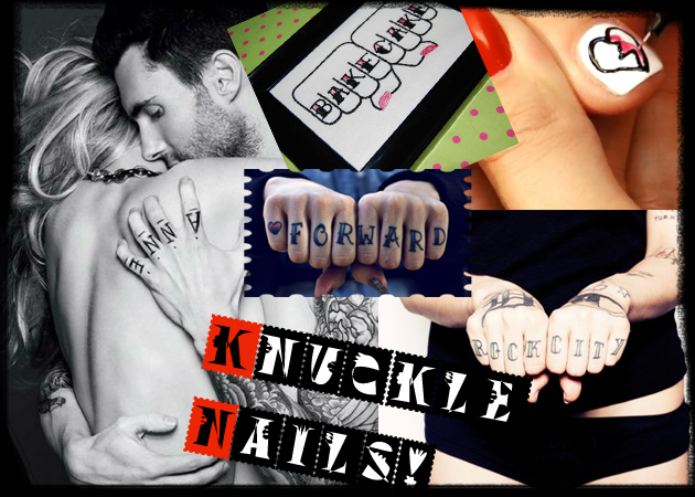 Video tutorial! Πώς να κάνεις ένα μανικιούρ με έμπνευση από τα knuckle tattoos!
