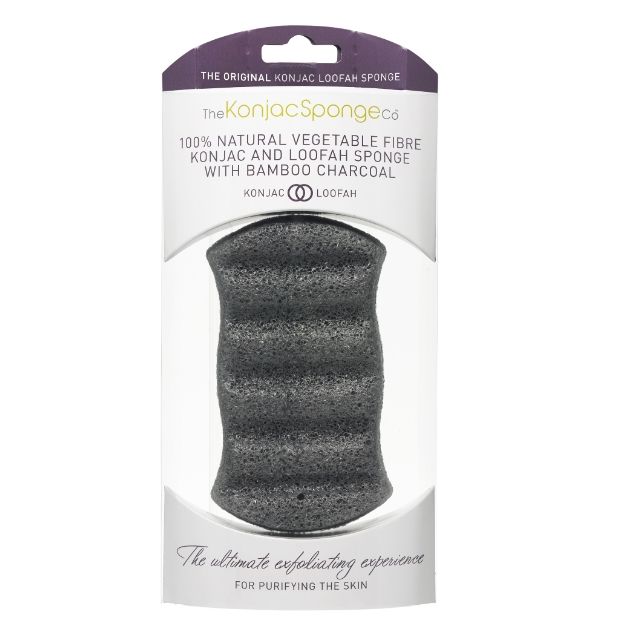 2 | Konjac Sponge με ενεργό άνθρακα