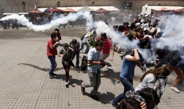 “Πνίγουν” την Κωνσταντινούπολη στα χημικά – Δεύτερη μέρα απίστευτης καταστολής