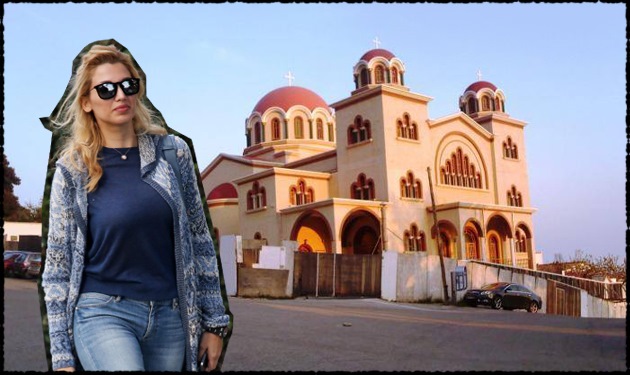 Kωνσταντίνα Σπυροπούλου: Πήγε χθες στη Μονή του Αγίου Κυπριανού που λύνει μάγια!