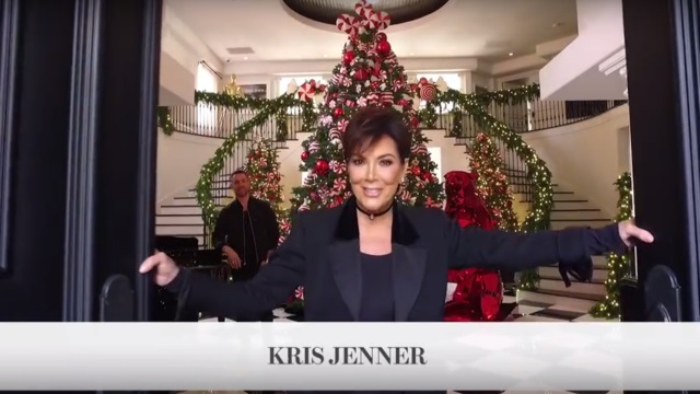 Δες το στολισμένο σπίτι της Kris Jenner