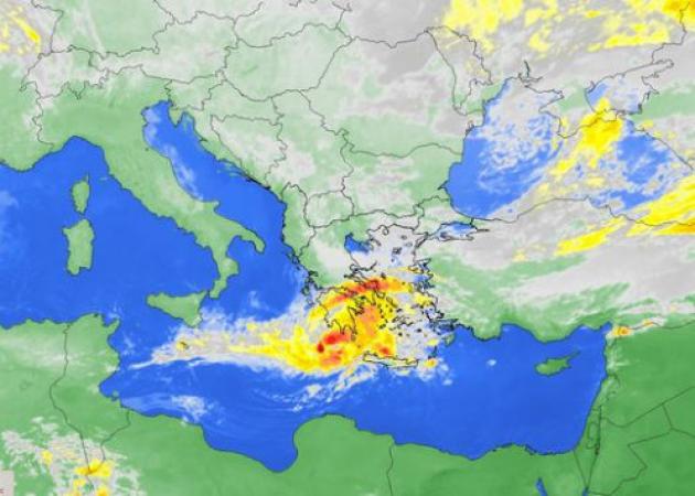 Καιρός: Κυκλώνας θα χτυπήσει την Κρήτη