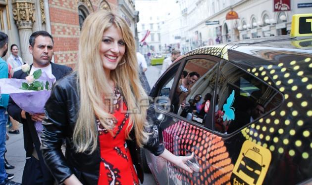 Eurovision 2015: Η έκπληξη που περίμενε την Μαρία Έλενα Κυριάκου στη Βιέννη! Φωτογραφίες