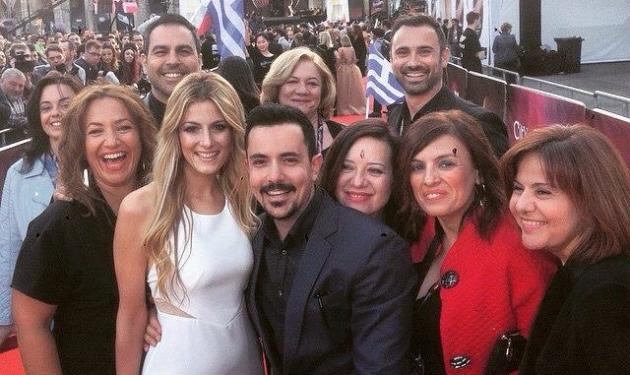 Eurovision 2015: Μάγεψε στο red carpet η Μαρία Έλενα Κυριάκου! Φωτογραφίες