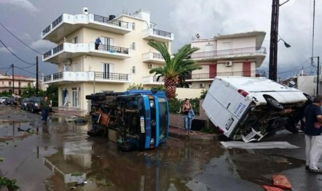 Δυο νεκροί από κεραυνό, ένας αγνοούμενος και 5 τραυματίες από την κακοκαιρία!