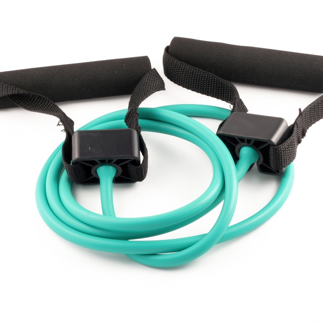 6 | stretchy rubber exercise bands for strength training