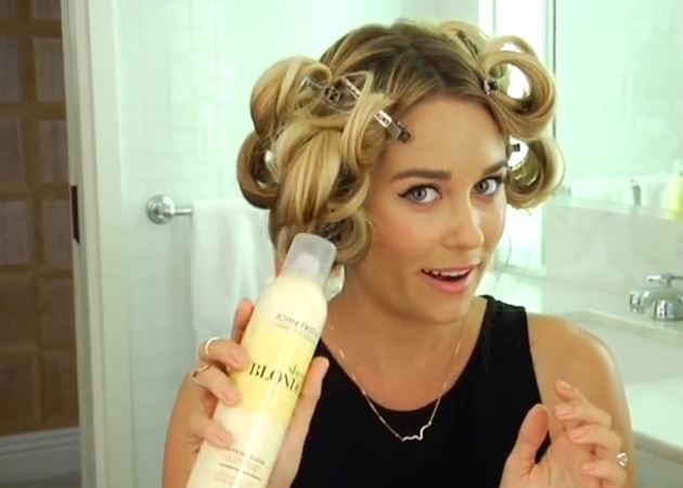 Video tutorial! Η Lauren Conrad μας δείχνει πώς φτιάχνει τόσο τέλεια τα μαλλιά της!