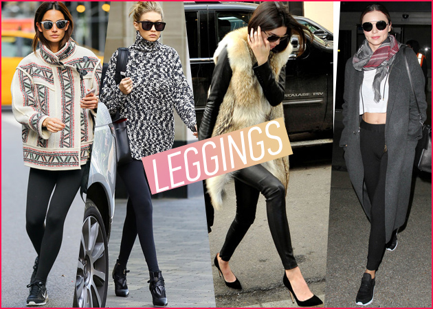 Tα leggings είναι τάση: Πως τα φόρεσαν οι stars;