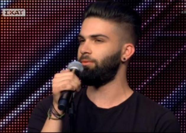 Τραγούδησε Παντελίδη στο X Factor και ανατρίχιασε όλη η αίθουσα! Συγκινημένος ο Μαραντίνης!