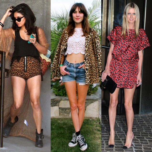 Οι celebrities  επιλέγουν leopard prints!