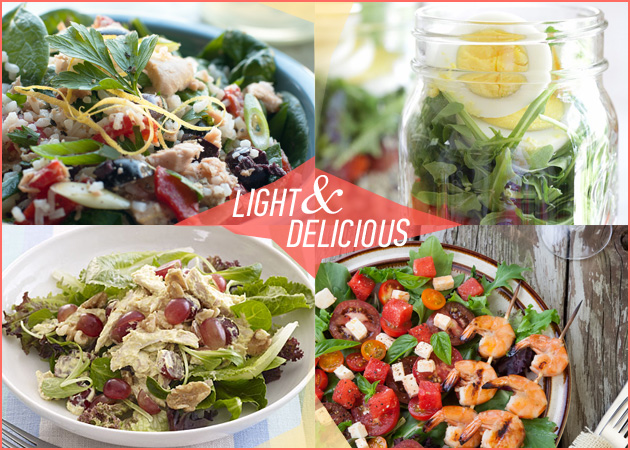 LIGHT ΣΥΝΤΑΓΕΣ: Οι ιδανικές σαλάτες για τη δίαιτά σου!