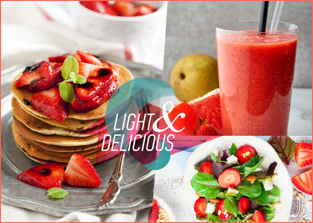 Ελαφριές συνταγές με φράουλες! Ό,τι καλύτερο για τη δίαιτά σου