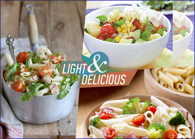 5 light συνταγές με σαλάτες ζυμαρικών ιδανικές για τη δίαιτα σου!