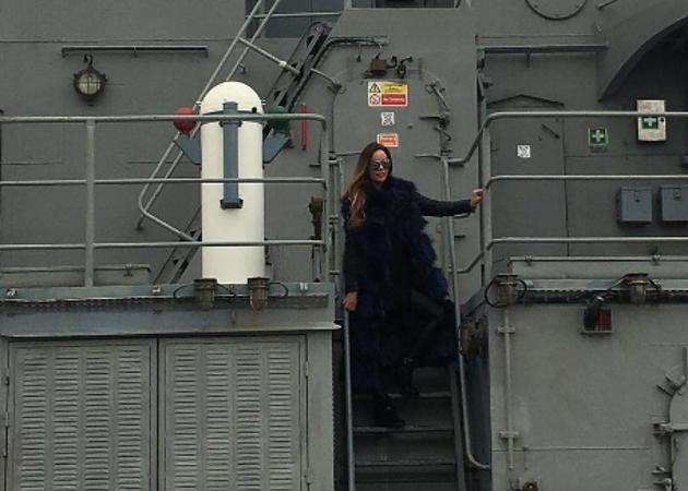 Η Ιωάννα Λίλη στο “Αρματαγωγό Ρόδος” [pics]