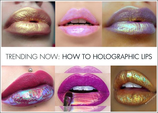 Holographic lips! Πώς να φτιάξεις μόνη σου το lipgloss για το οποίο μιλάει όλος ο beauty κόσμος!