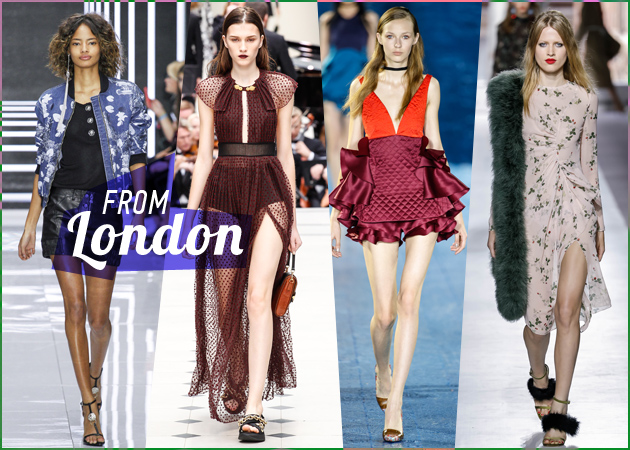 Fashion Week: Μια βόλτα στις πασαρέλες του Λονδίνου και στις κολεξιόν του επόμενου καλοκαιριού