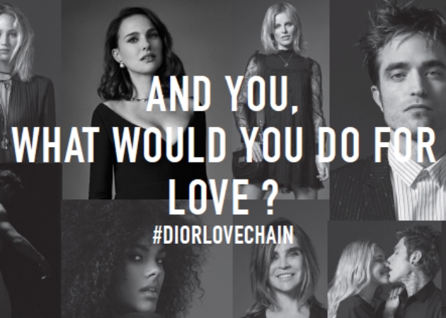 Τι θα έκανες για την αγάπη; Απάντησε και γίνε μέρος της αλυσίδας Dior!