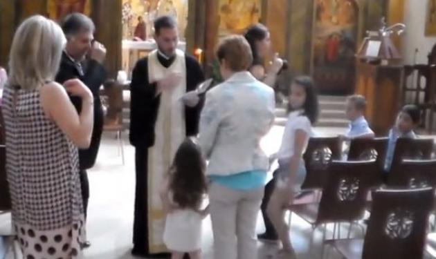 Τελικά η μικρή Λυδία βαφτίστηκε αλλά από άλλον ιερέα!