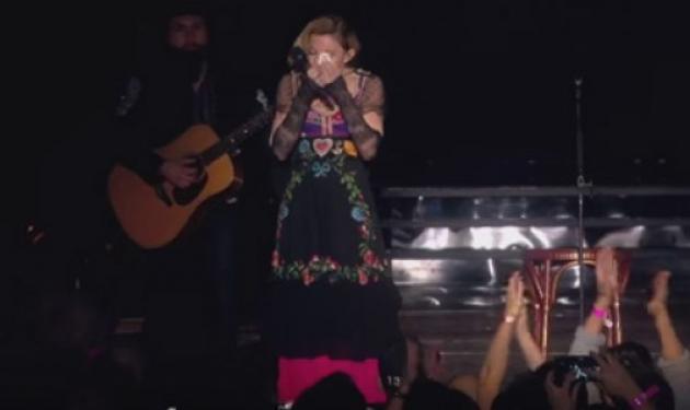 Τα δάκρυα και η οργή της Madonna για την επίθεση στο Παρίσι!