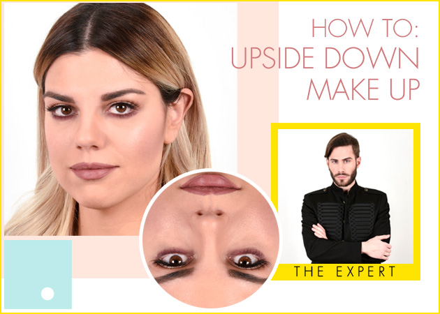 Πώς να κάνεις ένα upside down makeup!
