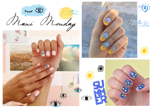 Mani monday! 8 μανικιούρ που θα παρατείνουν το καλοκαίρι μας!