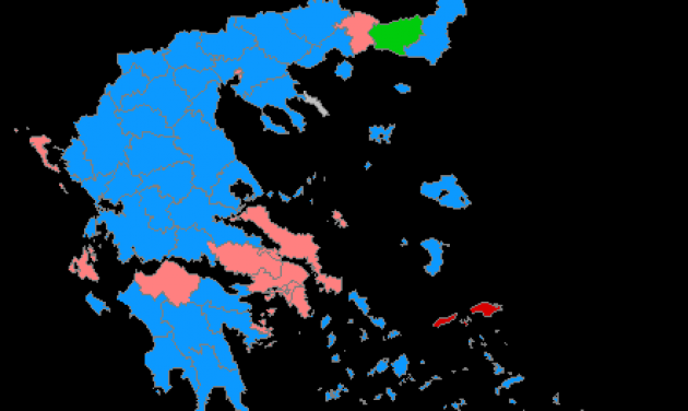 Ο εκλογικός χάρτης της Ελλάδας όπως δεν τον έχεις ξαναδεί!