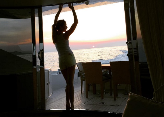 Μαριέττα Χρουσαλά: Η σέξι φωτογραφία της που ανέβασε ο Λέων Πατίτσας στο Instagram του