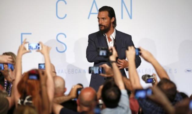 Cannes 2015:  “Έκραξαν” τον Matthew McConaughey