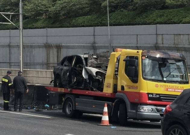 Φύλλο και φτερό η μοιραία Porsche του Παναγιώτη Μαυρίκου – Στα εγκληματολογικά της ΕΛ.ΑΣ. “ψάχνουν” το αν υπήρξε δολιοφθορά