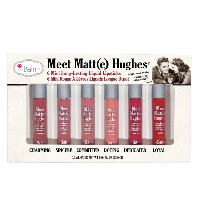 20 | Meet Matt(e) Hughes Mini Kit - Υγρό κραγιόν σετ mini by The Balm