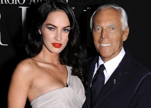 Η Megan Fox με τον Armani;