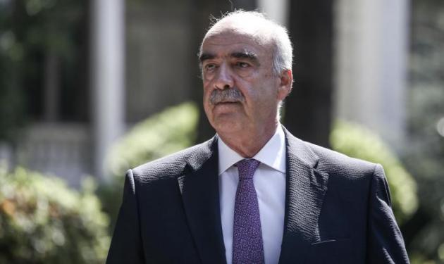 Παραιτήθηκε ο Ευάγγελος Μεϊμαράκης από πρόεδρος από της ΝΔ