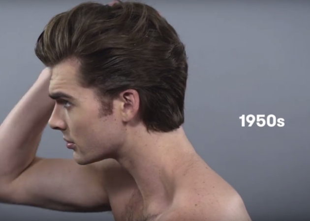 Τα πιο hot αντρικά χτενίσματα 100 χρόνων σε ένα βίντεο δύο λεπτών!