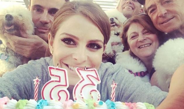 Μαρία Μενούνος: Έγινε 35 και γιόρτασε με την οικογένειά της!