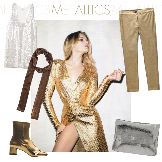 1 | Metallic ρούχα και αξεσουάρ