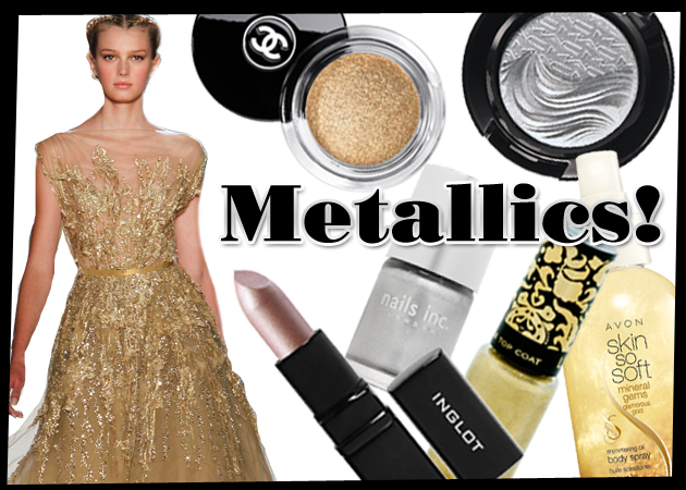 Metallics! Τα 10 must have προϊόντα ομορφιάς που θα σε κάνουν να λάμπεις στις γιορτές! Κυριολεκτικά!