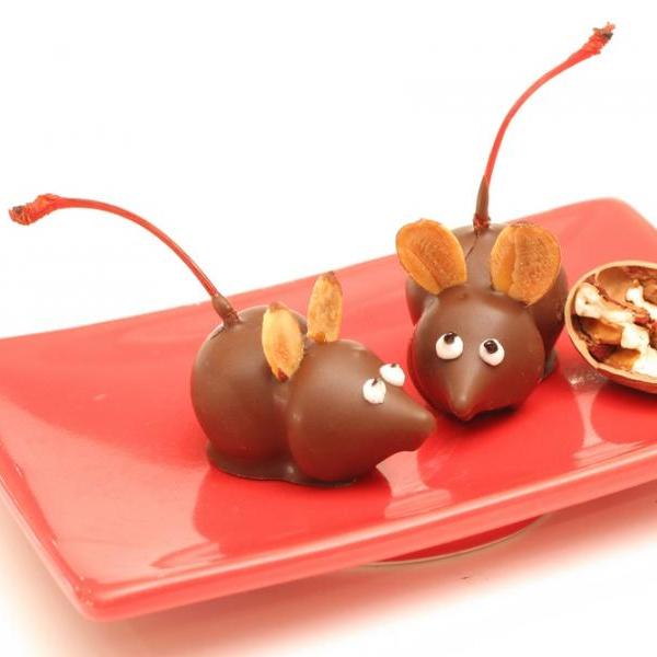 Ποντικάκια από σοκολάτα
