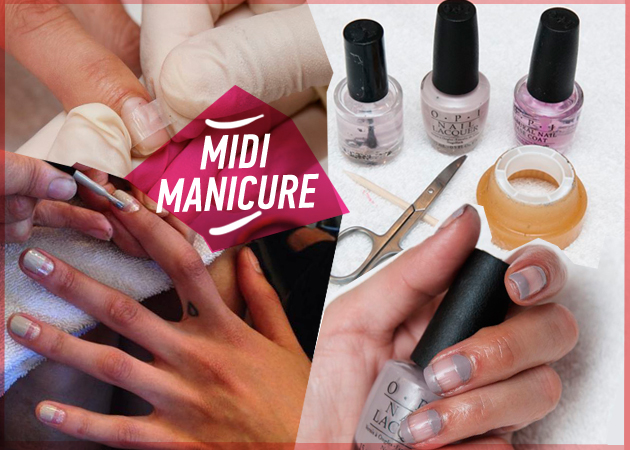 The Midi manicure! Πώς να κάνεις το μανικιούρ με την… sexy διαφάνεια στα νύχια!