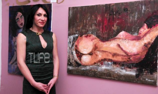 Η ηθοποιός Μίνα Ορφανού προσφέρει τους πίνακές της στα παιδιά που έχουν ανάγκη! Φωτογραφίες